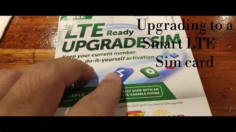 how to update smart sim card to smart lite|A Step.